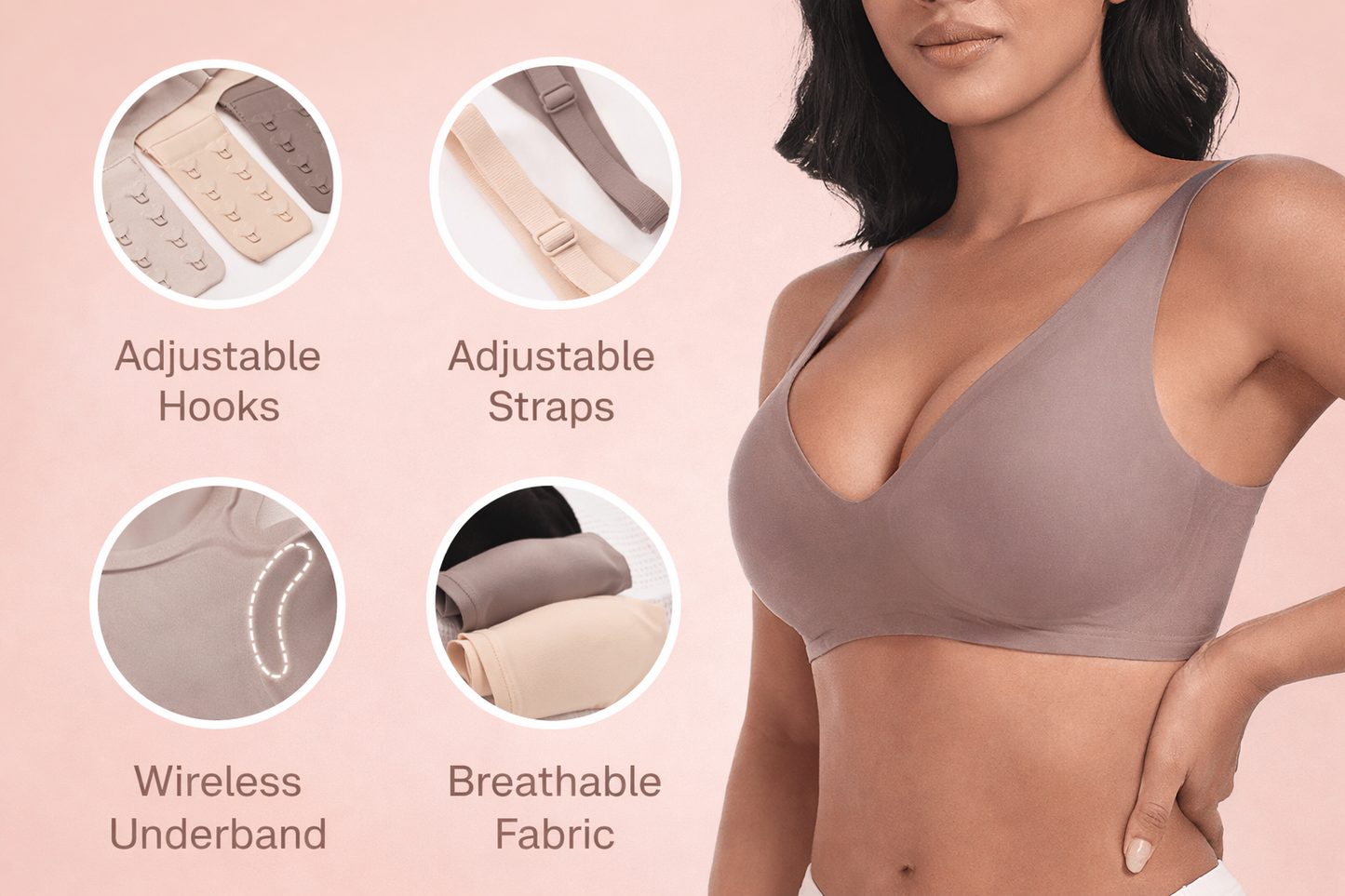 Fijora CloudFit™ Wireless Bra