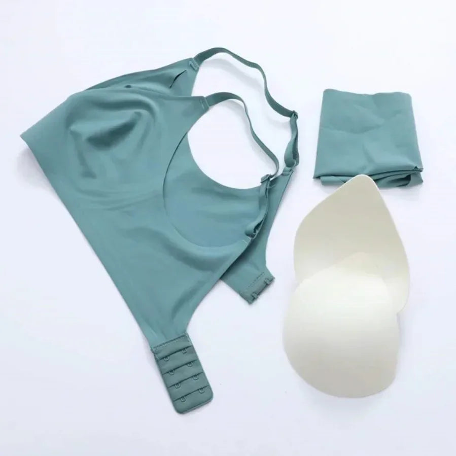 Comfy Jelly Bra - Wireless Deep V