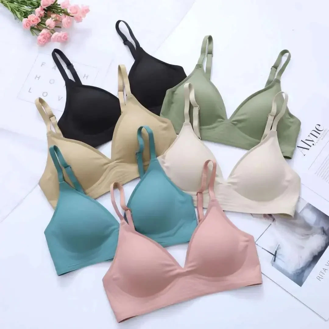 Comfy Jelly Bra - Wireless Deep V